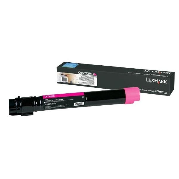 Lexmark C950X2MG cartuccia toner 1 pz Originale Magenta (TONER CARTRIDGE MAGENTA 24K PGS - F/ C950)