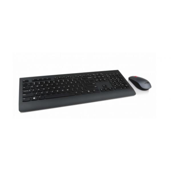 Lenovo 4X30H56829 tastiera Mouse incluso Universale RF Wireless QWERTY Inglese US Nero (Professional Wireless - Keyboard US International - **New Retail** - Warranty: 12M)