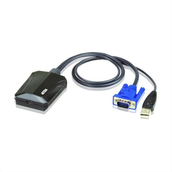 ATEN Adattatore crash cart console KVM USB per laptop (ATEN CV211 Laptop USB Console Adapter)