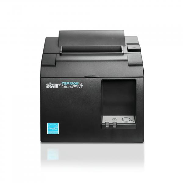 Star Micronics TSP143IIIU 203 x 203 DPI Cablato Termica diretta Stampante POS (TSP143IIIU-230 USB GREY EU + - UK [Int. PSU - EU & UK leads - incl.] USB charging & comm with iOS incl.: cable [USB, 1 m