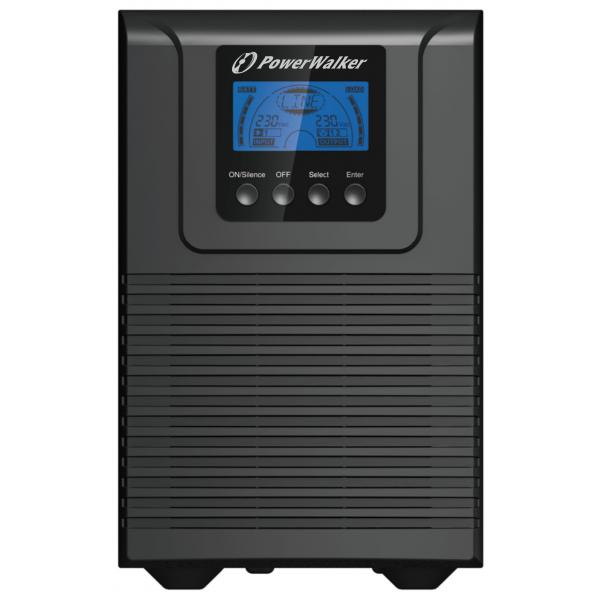 PowerWalker VFI 1000 TG gruppo di continuità [UPS] Doppia conversione [online] 1 kVA 900 W 4 presa[e] AC (VFI 1000 TG - UPS 1000VA/900W - Online, Power Factor 0.9 - Warranty: 24M)