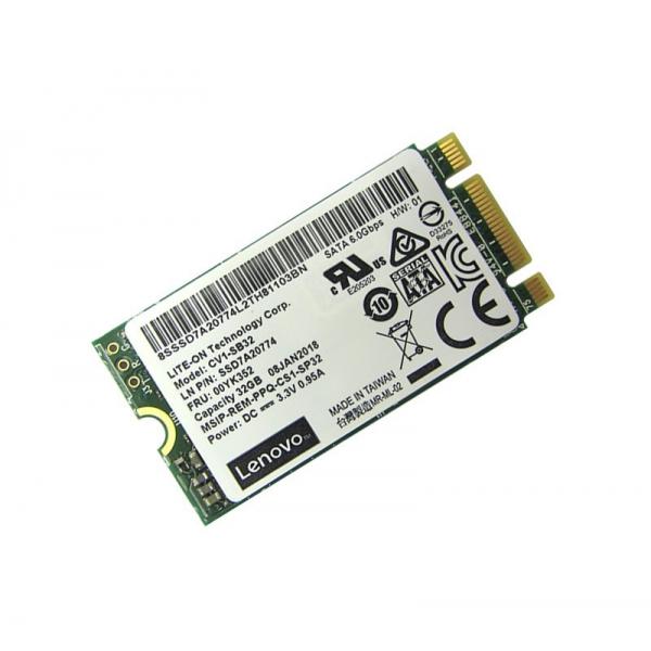 Lenovo 7N47A00129 drives allo stato solido 32 GB M.2 Serial ATA III MLC (ThinkSystem M.2 32GB SATA 6Gbps Lite-On CV1 Non-Hot Swap SSD FRU 00YK352)