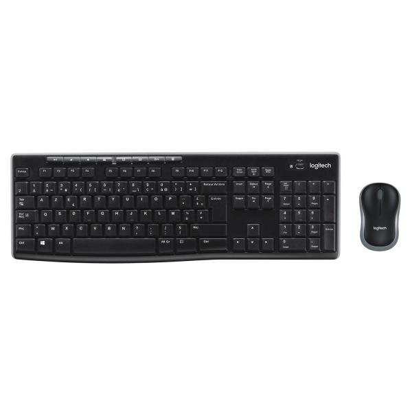 Logitech MK270 (Logitech MK270 Wireless Combo - Keyboard and mouse set - wireless - 2.4 GHz - Belgium) - Versione UK