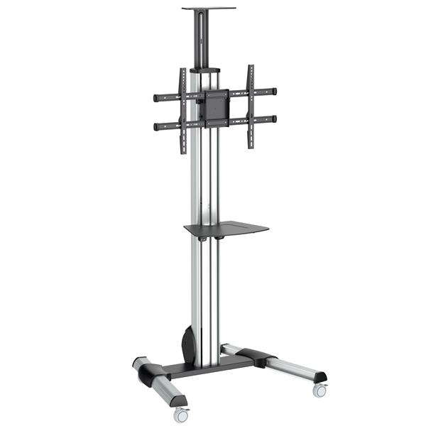 StarTech.com Carrello TV per Schermo da 32 a 75 - Regolazione Altezza One-Touch (TV CART MOBILE DISPLAY STAND - MOBILE VESA MONITOR SCREEN MOUNT)