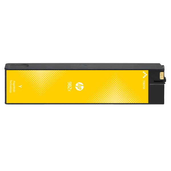 HP Cartuccia giallo originale ad alta capacità PageWide 982X (HP 982X HIGH YIELD YELLOW PAGEWIDE CARTRIDGE)
