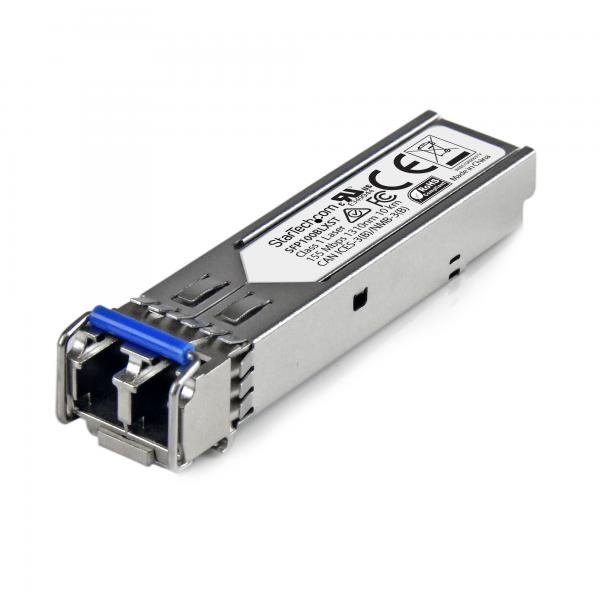 StarTech.com Modulo Ricetrasmettitore SFP in Fibra 100 Mbps Conforme MSA - 100BASE-LX (100BASE-LX SFPMSA COMPLIANT - 100 MBPS SM LC 10 KM [6.2 MI])