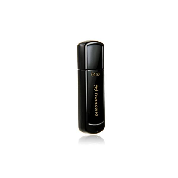 Transcend JetFlash 350 unità flash USB 64 GB USB tipo A 2.0 Nero (USB STICK 64GB USB2.0 - JETFLASH 350 BLACK)
