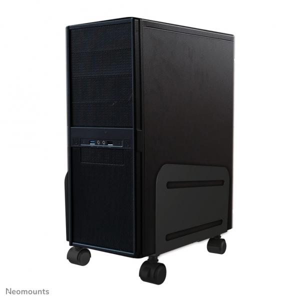 Neomounts CPU-M100BLACK Supporto per CPU - max 10 kg - universale (CPU-M100BLACK, Universal - CPU/PC Holder, - Mobile/Moveable, Max 10 kg, CPU Size - Width 12-21cm, Height xx cm, Height - Warranty: 6