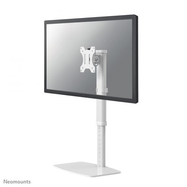 Neomounts FPMA-D890WHITE Supporto per monitor 10-30 (Neomounts FPMA-D890WHITE Single monitor stand - 10-30 - 0-6 kg - white [5Years warranty])