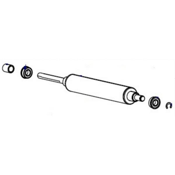 Zebra P1083347-012 nastro di stampa Rullo di trasferimento per stampante (KIT PLATEN ROLLER ZT510 - .)