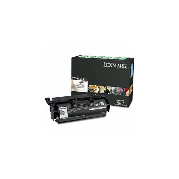 Lexmark T654X80G cartuccia toner 1 pz Originale Nero (REMAN TONER CARTRIDGE 36K PGS - F/ T654/ T656 - Warranty: 12M)