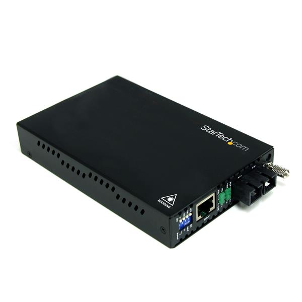 StarTech.com Convertitore media fibra multimodale 10/100 Mbps SC 2 km (10/100 MBPS MULTI MODE FIBER - MEDIA CONVERTER SC 2 KM)