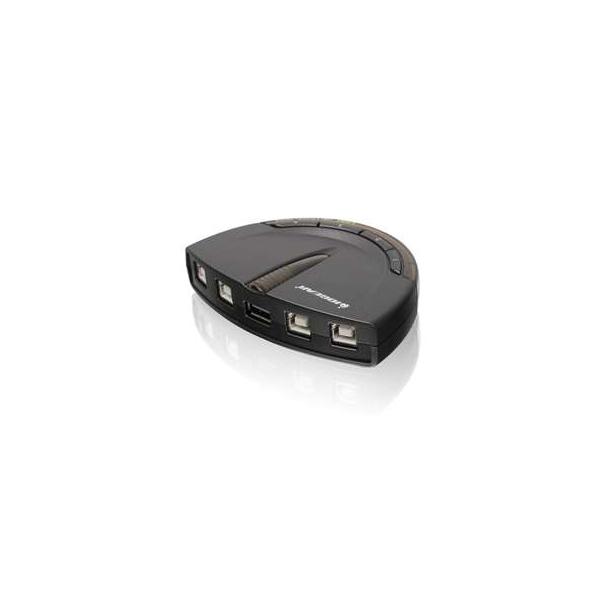 iogear GUB431 switch per stampante Cablato (4-Port PrinterShare USB - GUB431, Wired, 1.82 m, USB, 0 - - 80%, 5 - 40 ?C, 101.6 x 25.4 x 76.2 mm - Warranty: 36M)