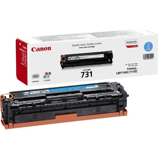 Canon 731 cartuccia toner 1 pz Originale Ciano (731C)