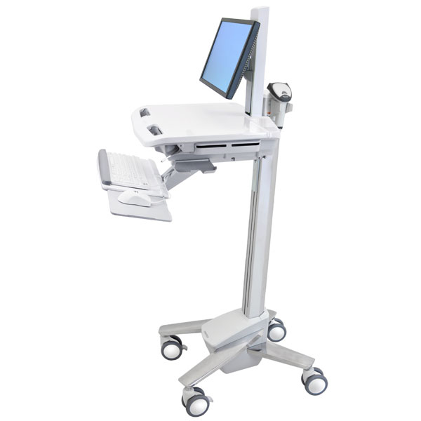 Ergotron StyleView Cart Bianco Computer portatile Carrello multimediale (STYLEVIEW CART SV40 - WITH LCD PIVOT)