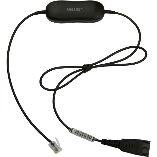 Jabra 88007-99 accessorio per cuffia Cavo (JABRA GN1221 SOUND LIMITER QD - RJ9)