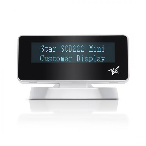 Star Micronics SCD222U 20 cifre USB 2.0 Bianco (CUSTOMER DISPLAY SCD222U WHITE - ONLY FOR USE WITH MPOP)