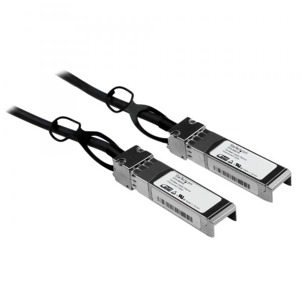 StarTech.com Cavo SFP-H10GB-CU1M Compatibile Cisco SFP+ 10-Gigabit Ethernet [10GbE] - Cavo Passivo Twinax ad attacco diretto - 1m (1M CISCO COMPATIBLE 10GBASE-CU - SFP+ TWINAX DIRECT ATTACH CABLE)
