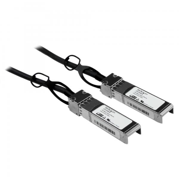 StarTech.com Cisco SFP-H10GB-CU5M Compatibile SFP+ 10-Gigabit Ethernet [10GbE] Cavo Passivo Twinax ad attacco diretto - 5 m (5M CISCO COMPATIBLE 10GBASE-CU - SFP+ TWINAX DIRECT ATTACH CABLE)
