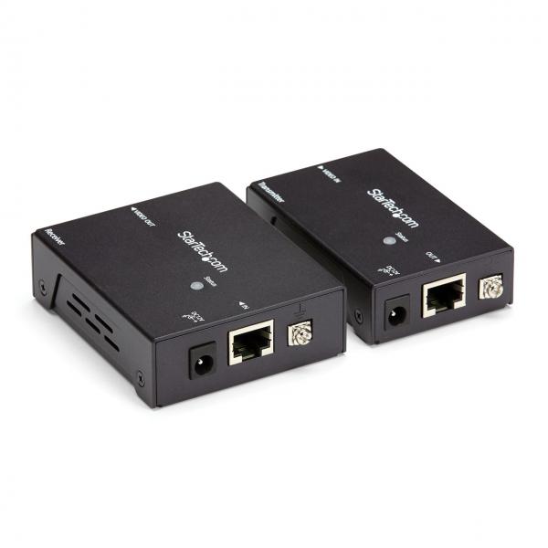 StarTech.com Extender HDMI HDBaseT su CAT5e - Alimentazione via cavo - Ultra HD 4K (HDMI OVER SINGLE CAT5 EXTENDER - WITH POWER OVER CABLE - 70M)