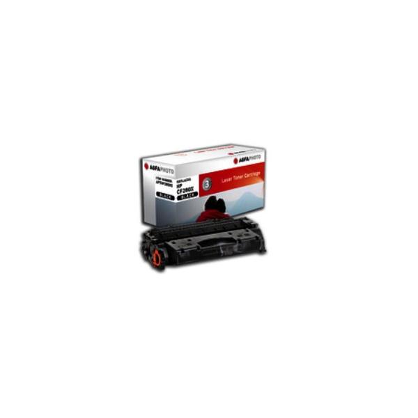 AgfaPhoto APTHP280XE cartuccia toner 1 pz Nero (Toner BK, rpl CF280X - Pages 6.900 - Warranty: 36M)