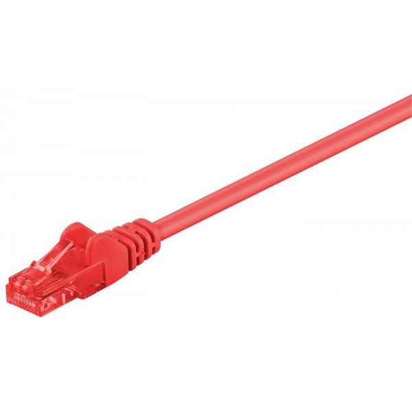 Microconnect UTP625R cavo di rete Rosso 25 m Cat6 U/UTP [UTP] (U/UTP CAT6 25M Red LSZH - Unshielded Network Cable, - LSZH, 4x2xAWG 24 CU - Warranty: 300M)
