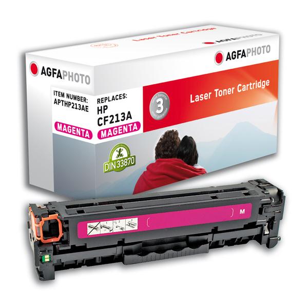 AgfaPhoto APTHP213AE cartuccia toner 1 pz Magenta (Toner M, rpl CF213A - Magenta, Pages 1800 - Warranty: 36M)