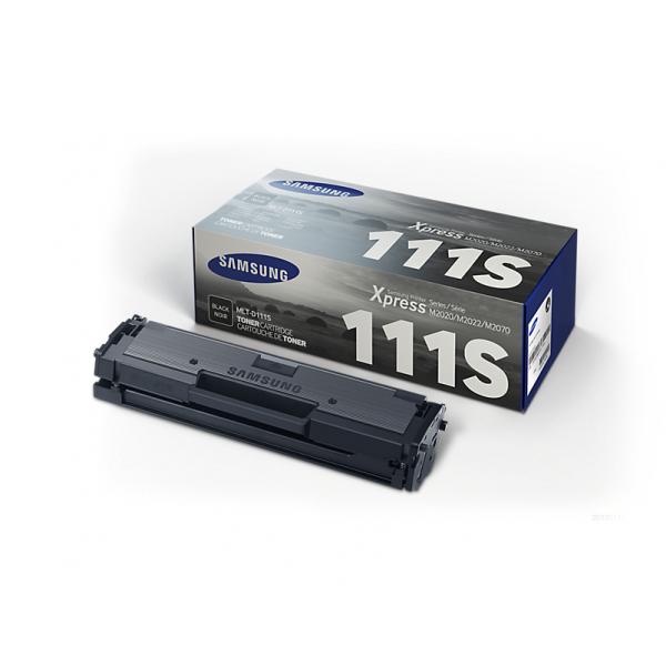 Samsung MLT-D111S cartuccia toner 1 pz Originale Nero (Black Standard M2020&W/22/70 - **New Retail** - Warranty: 12M)