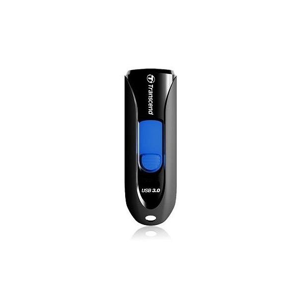 Transcend JetFlash 790 64GB unità flash USB USB tipo A 3.2 Gen 1 [3.1 Gen 1] Nero, Blu (64GB JETFLASH 790 USB 3.0 - BLACK)