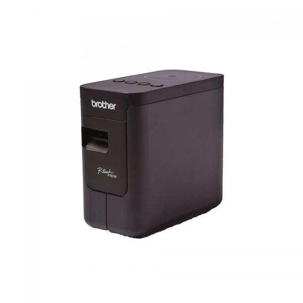 Brother PT-P750W stampante per etichette [CD] 180 x 180 DPI 30 mm/s Con cavo e senza cavo HSE/TZe Wi-Fi (PT-P750LABELSYSTEM - PC CONNECTED)