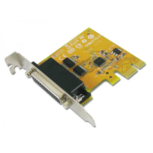 SUNIX Group SER6437AL scheda di interfaccia e adattatore Interno RS-232 (IO Sunix PCIe 2x Seriell SER6437AL Low-Profile ! Reine Low-Profile Karte / Low profile only!)
