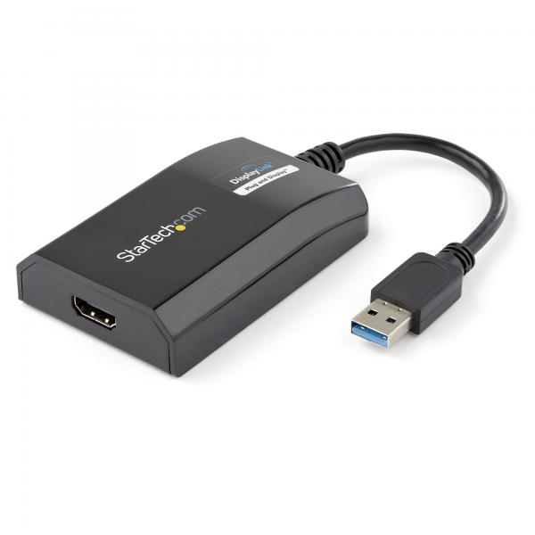 StarTech.com Adattatore da USB 3.0 a HDMI - Certificato DisplayLink - 1080p [1920x1200] - Convertitore da USB Type-A a HDMI per monitor - Scheda video e grafica esterna - Windows/Mac (USB TO HDMI ADA