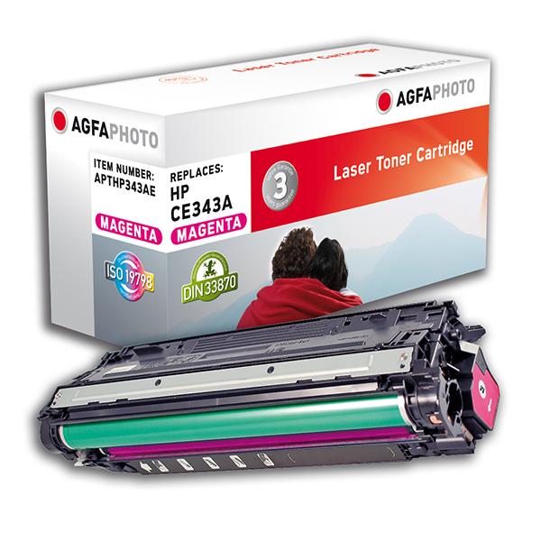 AgfaPhoto CE343A cartuccia toner 1 pz Magenta (Toner Magenta, CE343A,651A - Pages 16.000 - Warranty: 12M)