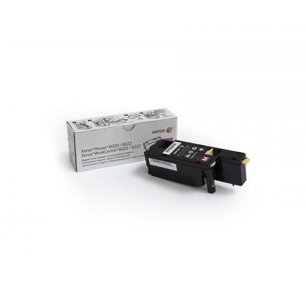 Xerox Cartuccia toner Magenta a Capacità standard da 1000 Pagine per Phaser® 6020/6022, WorkCentre® 6025/6027 [106R02757] (OEM Xerox 106R02757 6020 Magenta 1000 Pages Original Toner)