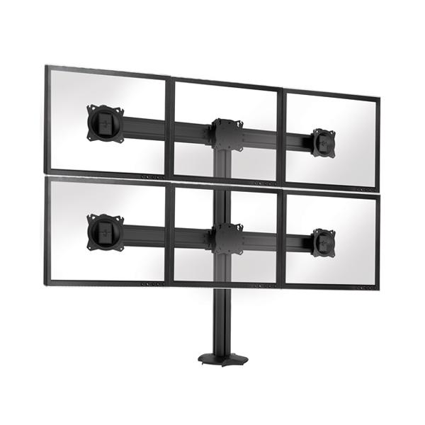 Chief K3G320B Supporti a parete per TV 76,2 cm [30] Scrivania Nero (3x2 6 way monitor mount Chief)