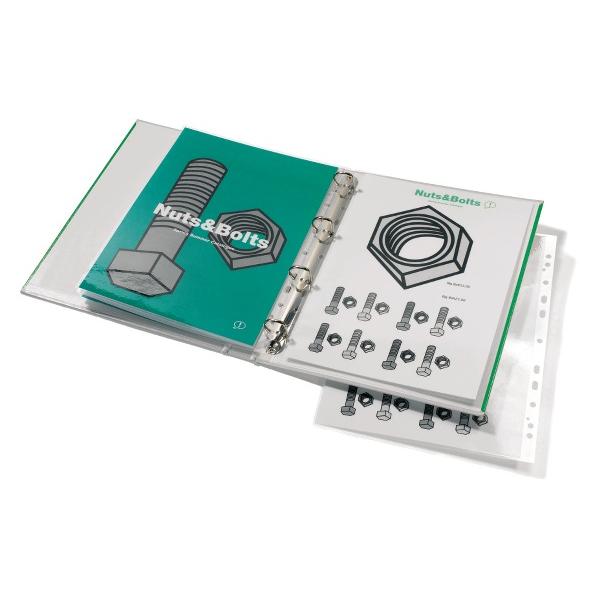 GBC Pouch per plastificazione Organise 2x75mic lucide A4+ [100] (GBC 41664E A4 Organise Gloss Pouch 75 Micron 100Pk)