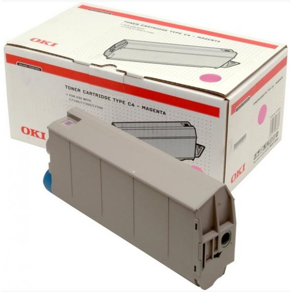 OKI 41963006 cartuccia toner 1 pz Originale Magenta (OKI C7100 MAGENTA TONER C7300 C7350 C7500)