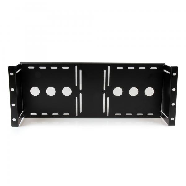 StarTech.com Staffa di montaggio universale per monitor LCD VESA per rack 19'' o armadi (RACKMOUNT MONITOR BRACKET 4U - UNIVERSAL VESA SERVER RACK)