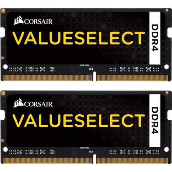 Corsair ValueSelect 16GB DDR4-2133 memoria 2 x 8 GB 260-pin SO-DIMM (CORSAIR MEM 16GB [2X8GB] PC4-17000U,DDR4 2133MHZ)