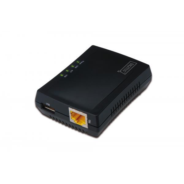Digitus Server di rete multifunzione 1-Porta USB 2.0 (DIGITUS USB MULTIFUNETWSERVER - USB 20 1 PORT)