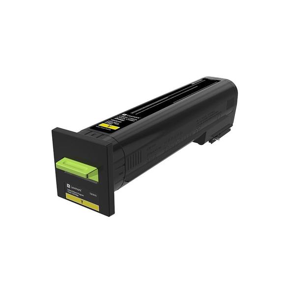 Lexmark 72K20Y0 cartuccia toner 1 pz Originale Giallo (LEXMARK CX820 YELLOW TONER CS/CX820/5,860 8K YIELD)