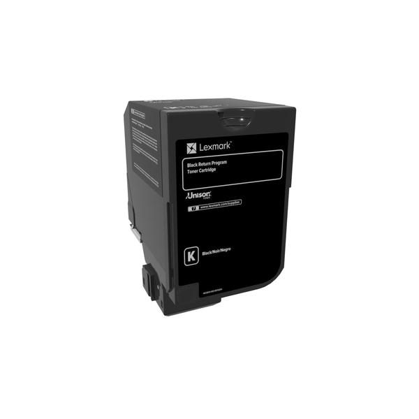 Lexmark 74C20K0 cartuccia toner 1 pz Originale Nero (RETURN-TONER CARTRIDGE BLACK - 3K PAGES CS720 / CS725)