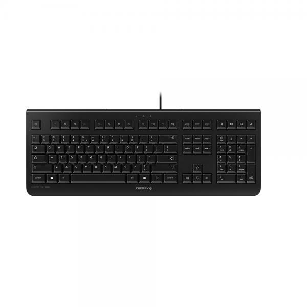 CHERRY KC 1000 tastiera Ufficio USB QWERTY Inglese US Nero (KC 1000, Keyboard [US] - USB, 1,8m, Black - Warranty: 24M)