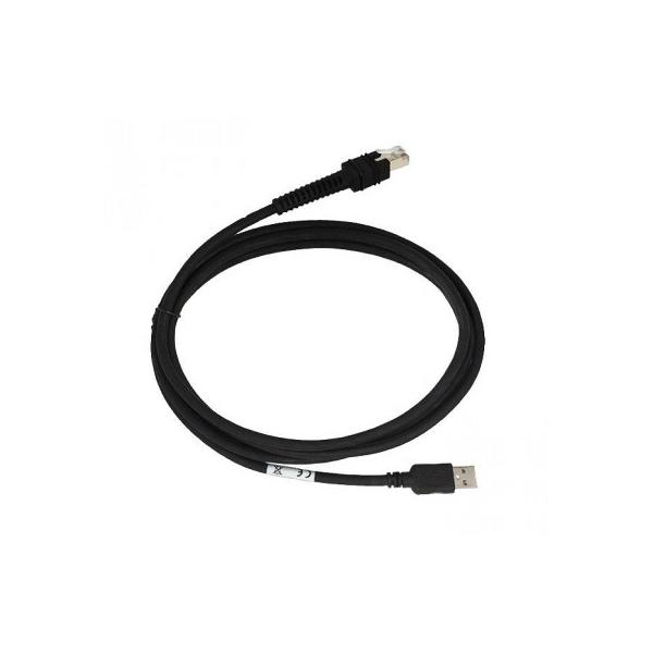Zebra CBA-U47-S15ZAR lettero codici a barre e accessori (CABLE SHIELD USB SER A CONNECT - 15FT STRAIGHT BC 1.2)