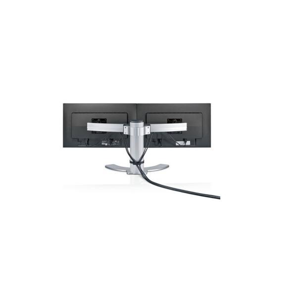 Fujitsu S26361-F2601-L750 Supporti a parete per TV 68,6 cm [27] Pavimento Argento (FUJITSU DUAL MONITOR STAND 21.5'')