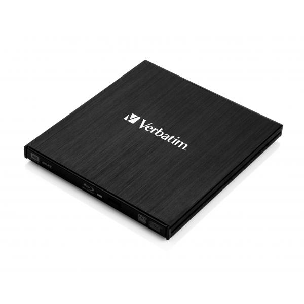 Verbatim External Slimline lettore di disco ottico Blu-Ray RW Nero (VERBATIM EXTERNAL SLIMLINE BLU-RAY USB 3.0)