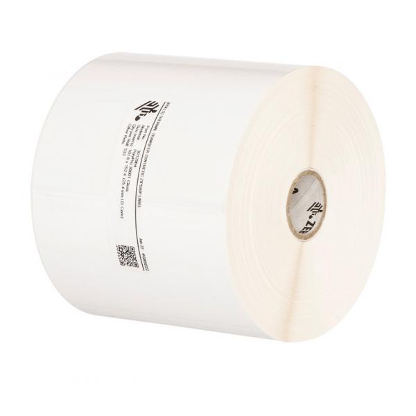 Zebra PolyE 3100T Bianco Etichetta per stampante autoadesiva (LAB RL TT SYN - 102 X 51MM)