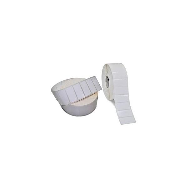 Zebra PolyE 3100T Bianco (POLYE 3100T GLOSS TT 51X25MM - PER ADH 35MM BOX QTY12)