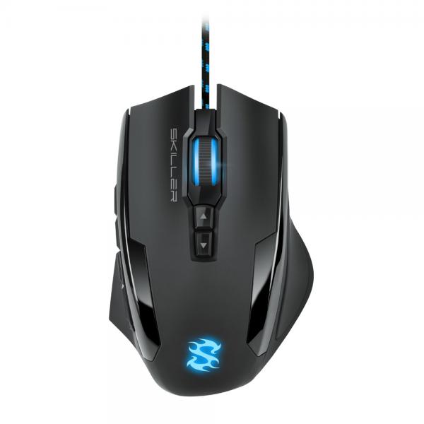 Sharkoon Skiller SGM1 mouse Gaming Mano destra USB tipo A Ottico 10800 DPI (Sharkoon SKILLER SGM1 - mus)