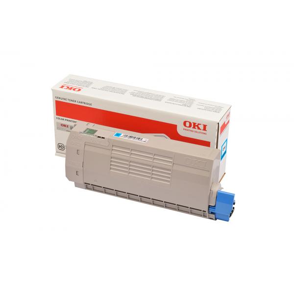 OKI 46507615 cartuccia toner 1 pz Originale Ciano (TONER-C-C712)